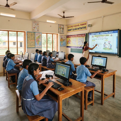 Smart classroom photo captured in the CSRTool field app